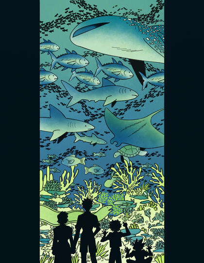 riso print by cyndachoo